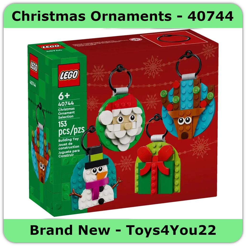LEGO Christmas Ornaments 40744