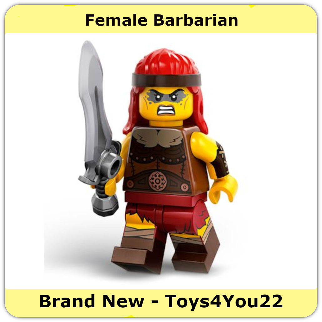 LEGO 71045 - Series 25 - Female Barbarian