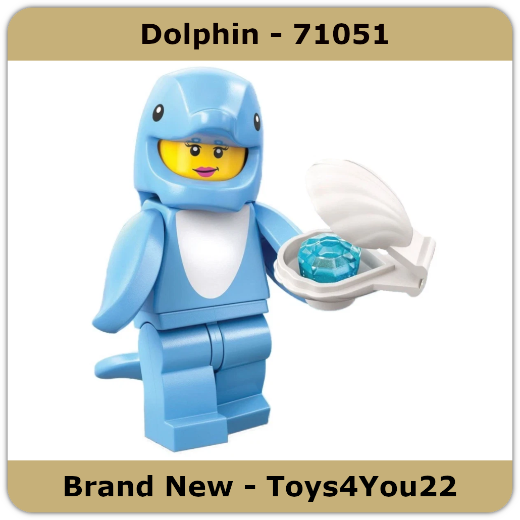 LEGO 71051 - Series 28 - Animal Costumes - Dolphin