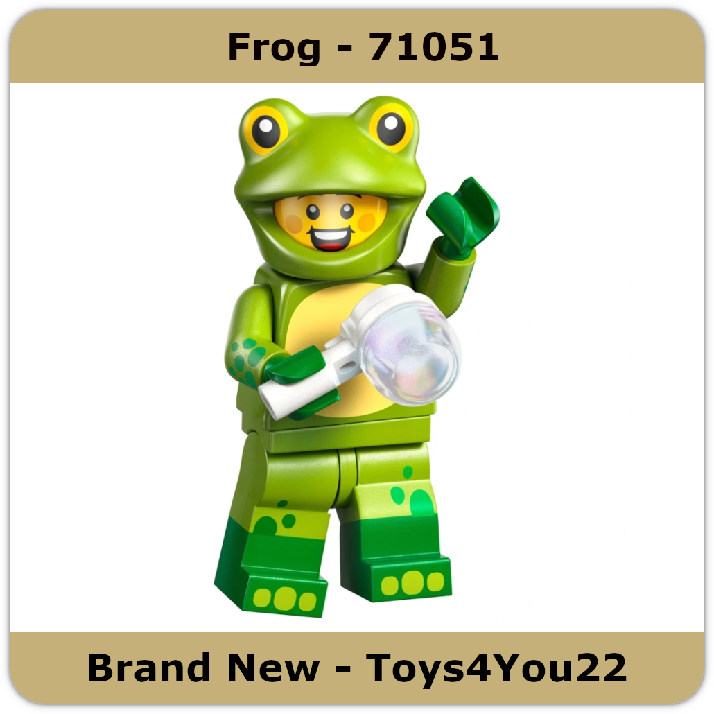 LEGO 71051 - Series 28 - Animal Costumes - Frog