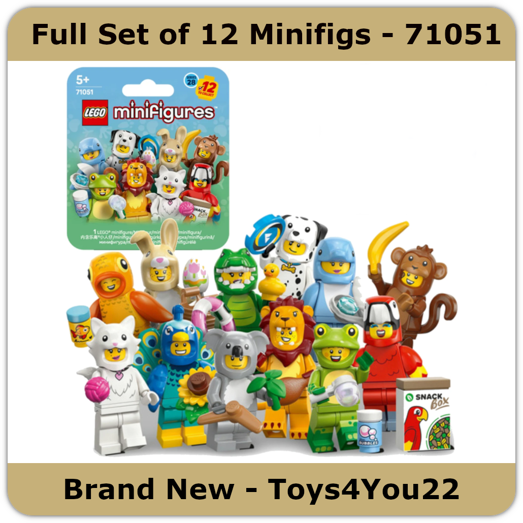 LEGO 71051 - Series 28 – Complete Set of 12