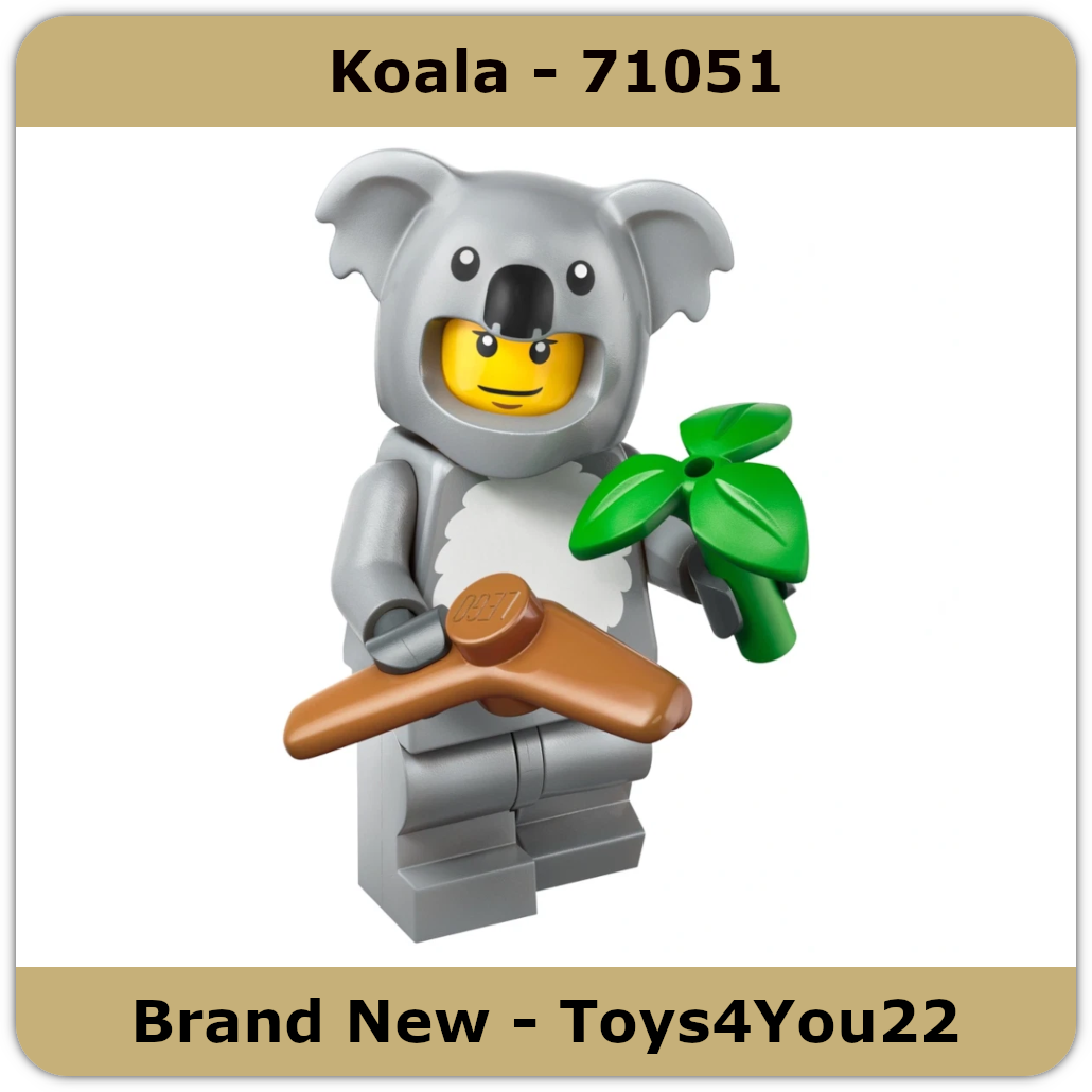 LEGO 71051 - Series 28 - Animal Costumes - Koala