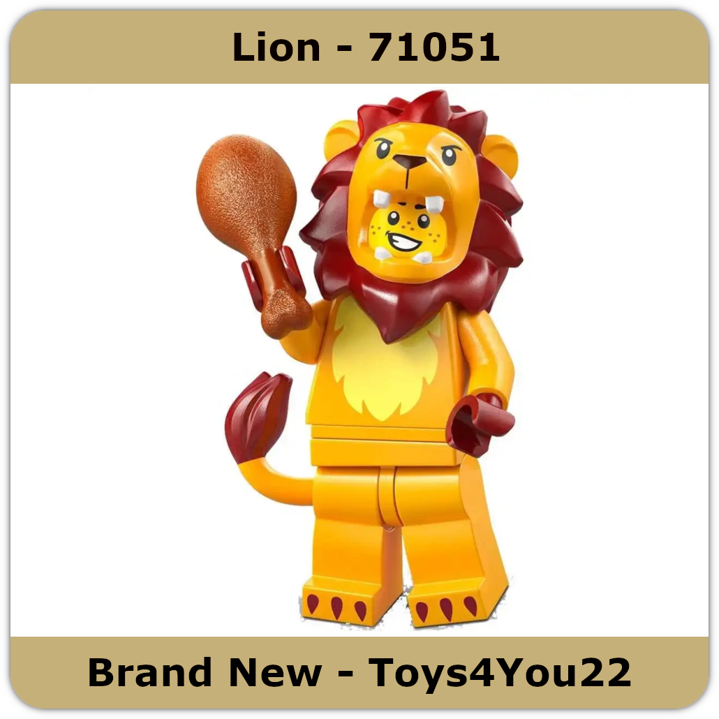 LEGO 71051 - Series 28 - Animal Costumes - Lion