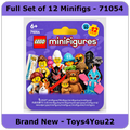 LEGO 71054 - Series 30 - Full Set of 12 Characters