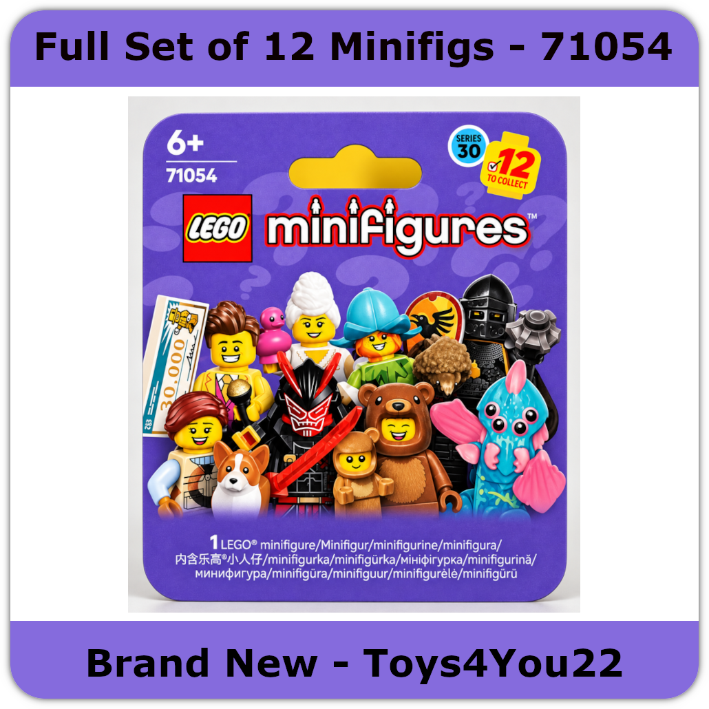 LEGO 71054 - Series 30 - Full Set of 12 Characters