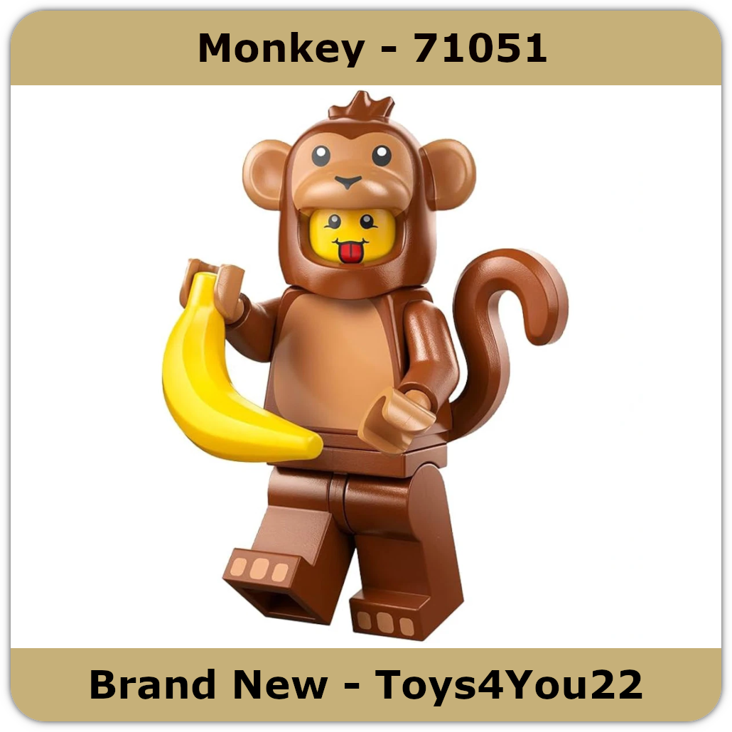 LEGO 71051 - Series 28 - Animal Costumes - Monkey
