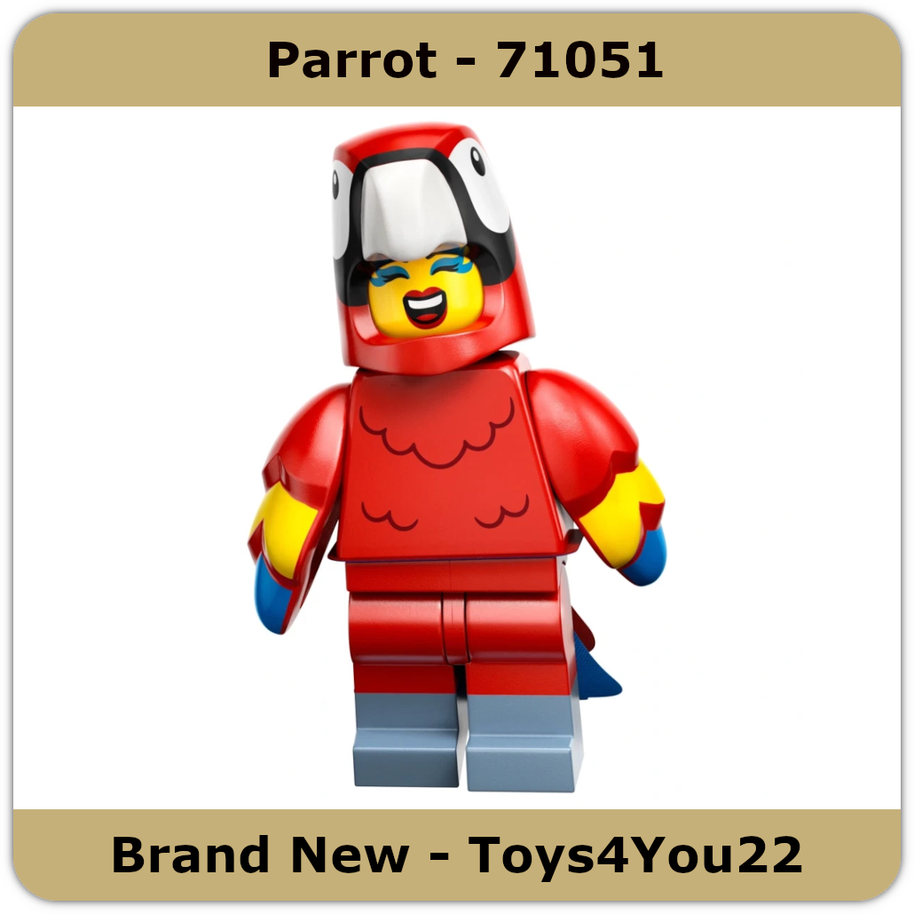 LEGO 71051 - Series 28 - Animal Costumes - Parrot
