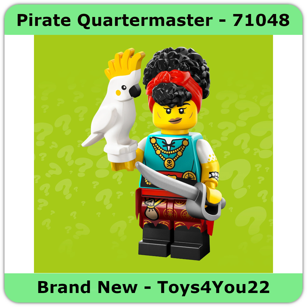 LEGO 71048 - Series 27 - Pirate Quartermaster
