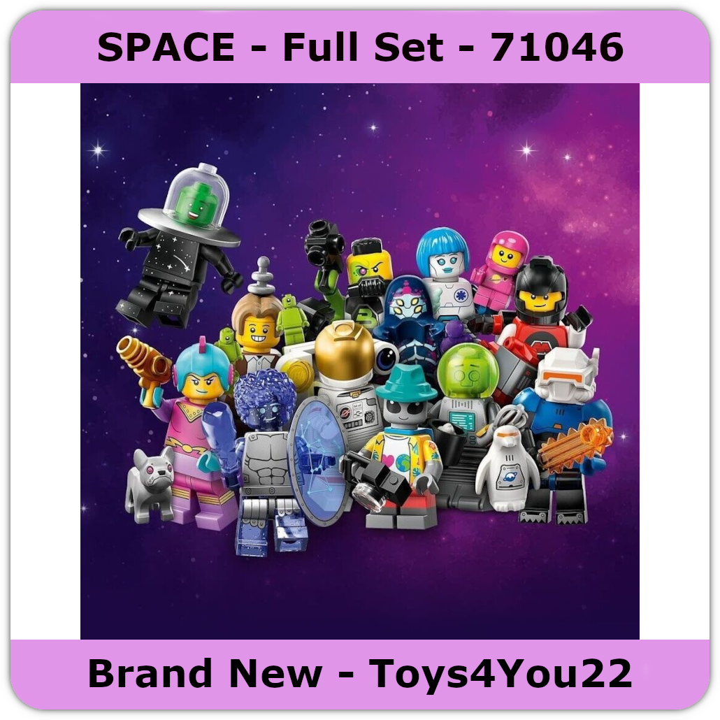 LEGO 71046 - Series 26 - Space – Complete Set of 12