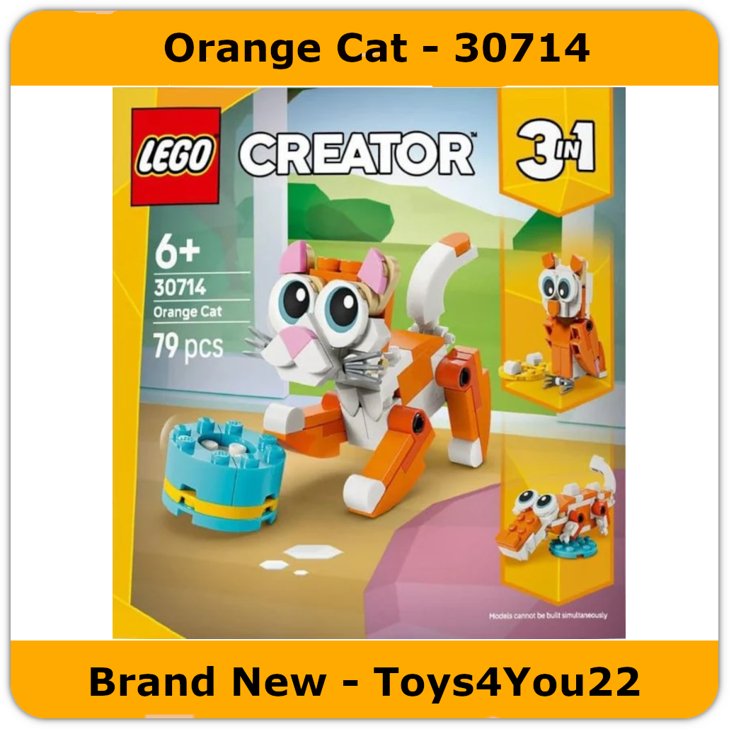 LEGO Orange Cat 30714