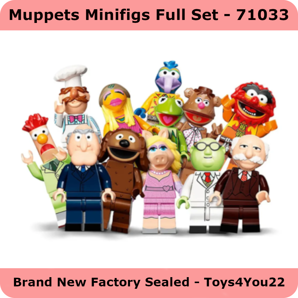 LEGO 71033 - The Muppets - Complete Set of 12