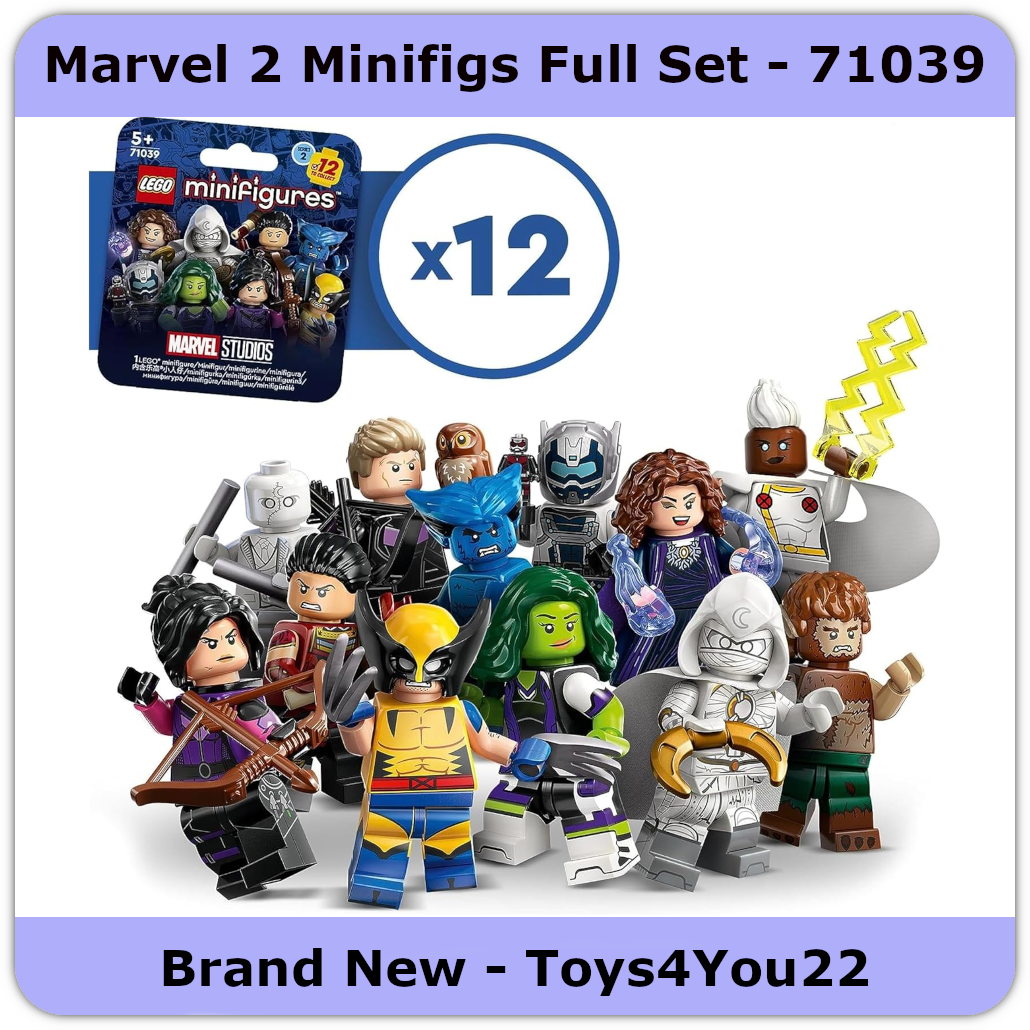 LEGO 71039 - Marvel Studios Series 2 – Complete Set of 12