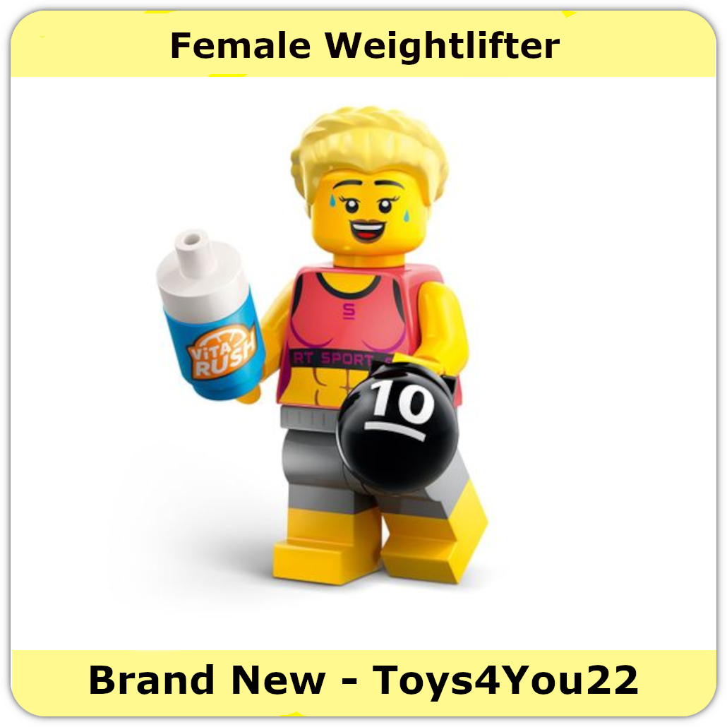 LEGO 71045 - Series 25 - Female Weightlifter