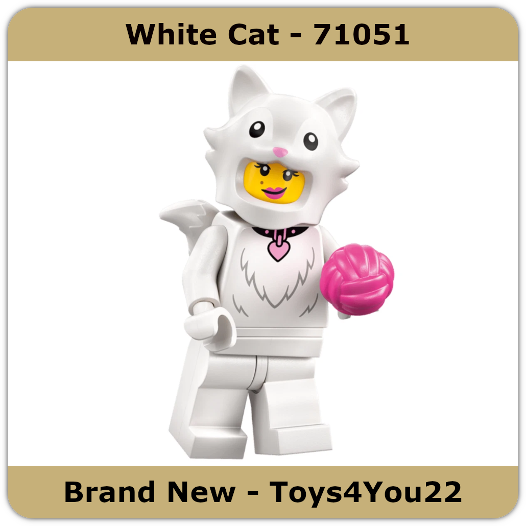 LEGO 71051 - Series 28 - Animal Costumes - White Cat