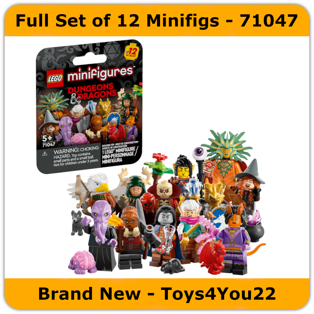 LEGO 71047 - Dungeons and Dragons – Complete Set of 12