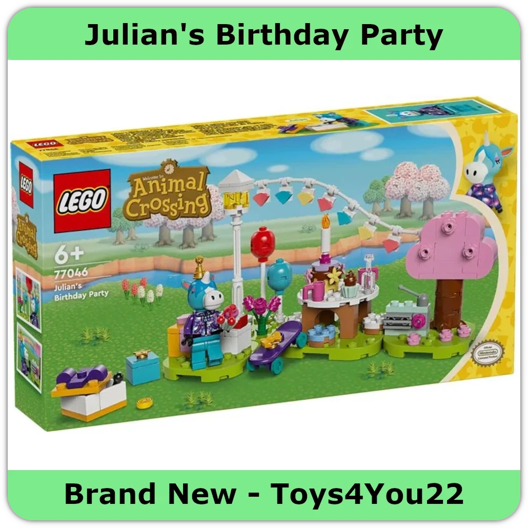 LEGO Animal Crossing - 77046 - Julian's Birthday Party Set