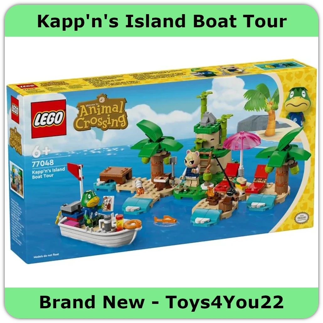LEGO Animal Crossing - 77048 - Kapp'n's Island Boat Tour Set