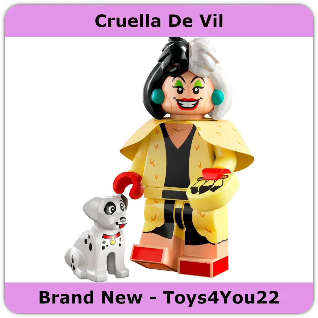LEGO 71038 - Disney 100 Series 3 - Cruella De Vil