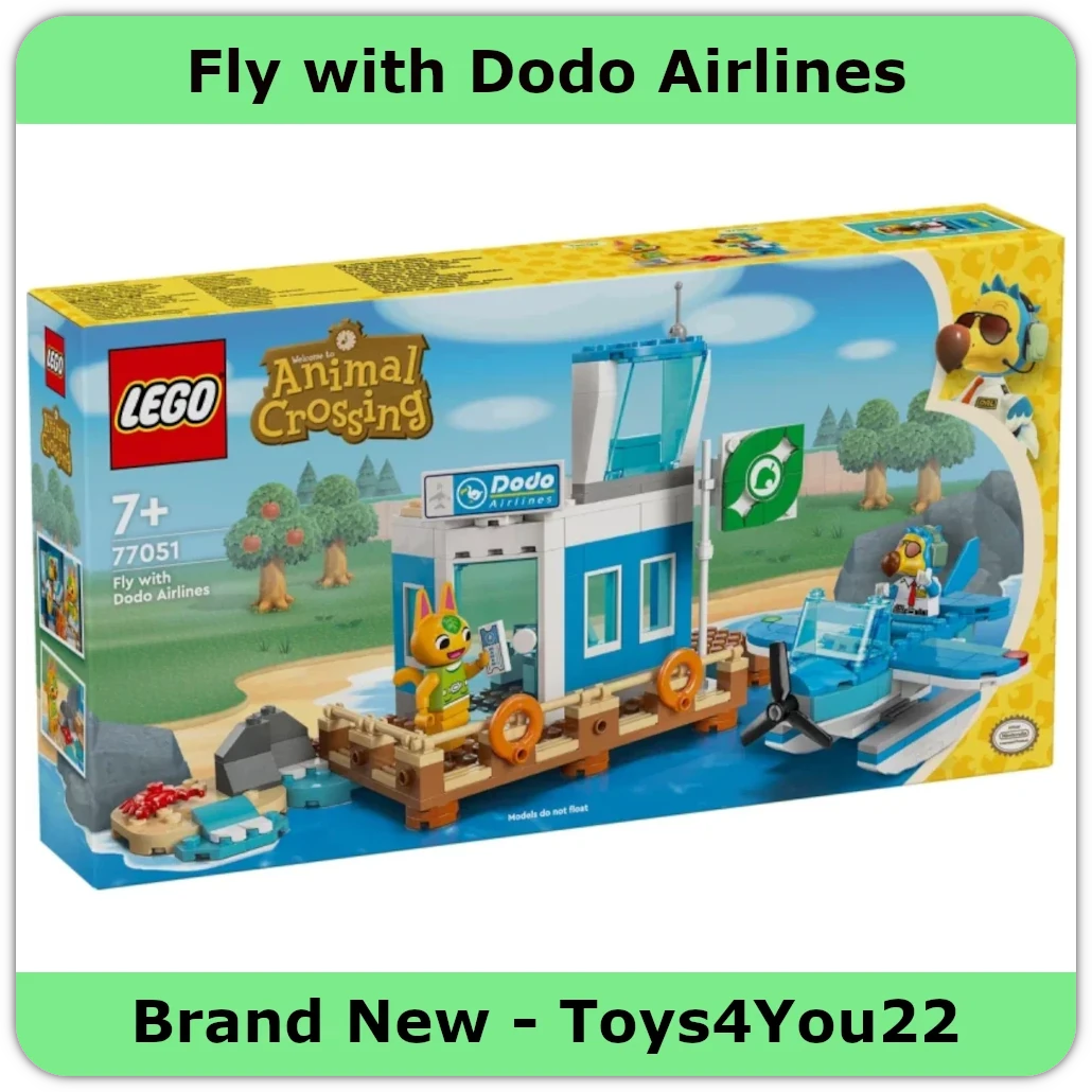 LEGO Animal Crossing - 77051 - Fly with Dodo Airlines