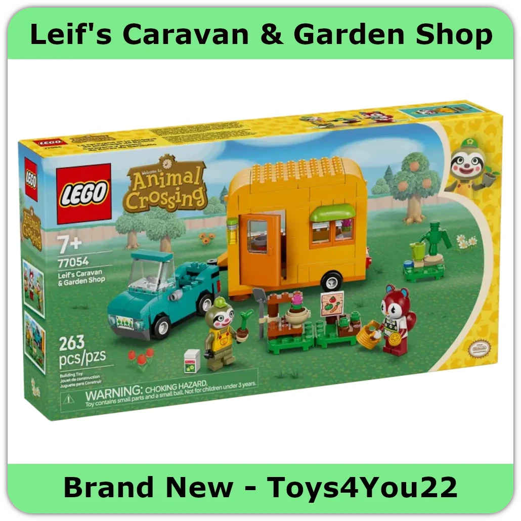 LEGO Animal Crossing - 77054 - Leif's Caravan & Garden Shop